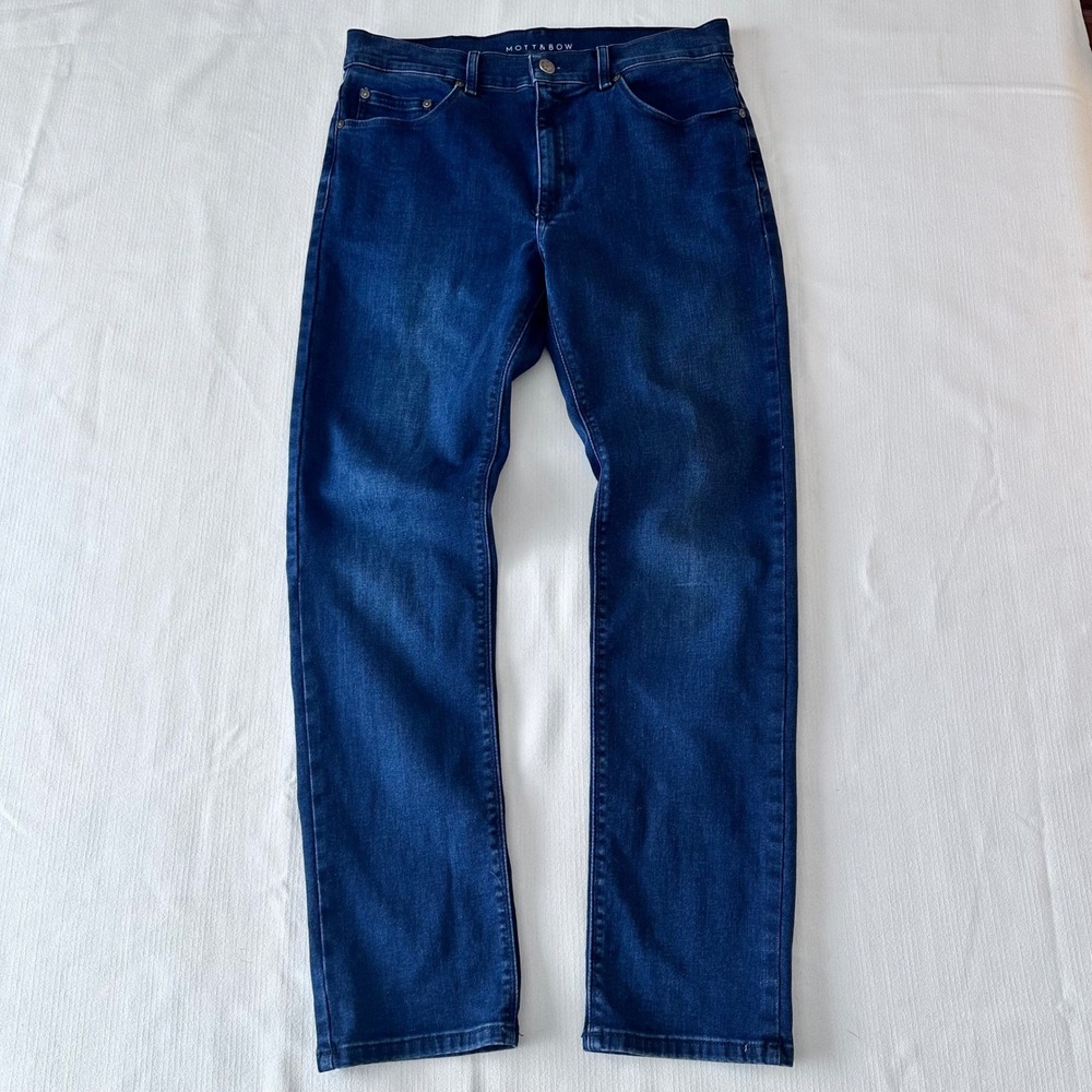 Mott & Bow Mens Slim Fit‎ Dark Wash Stretch Jeans Size 32x30